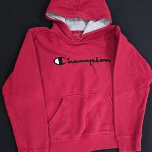 Champion Kids Vibrant Red Hoodie